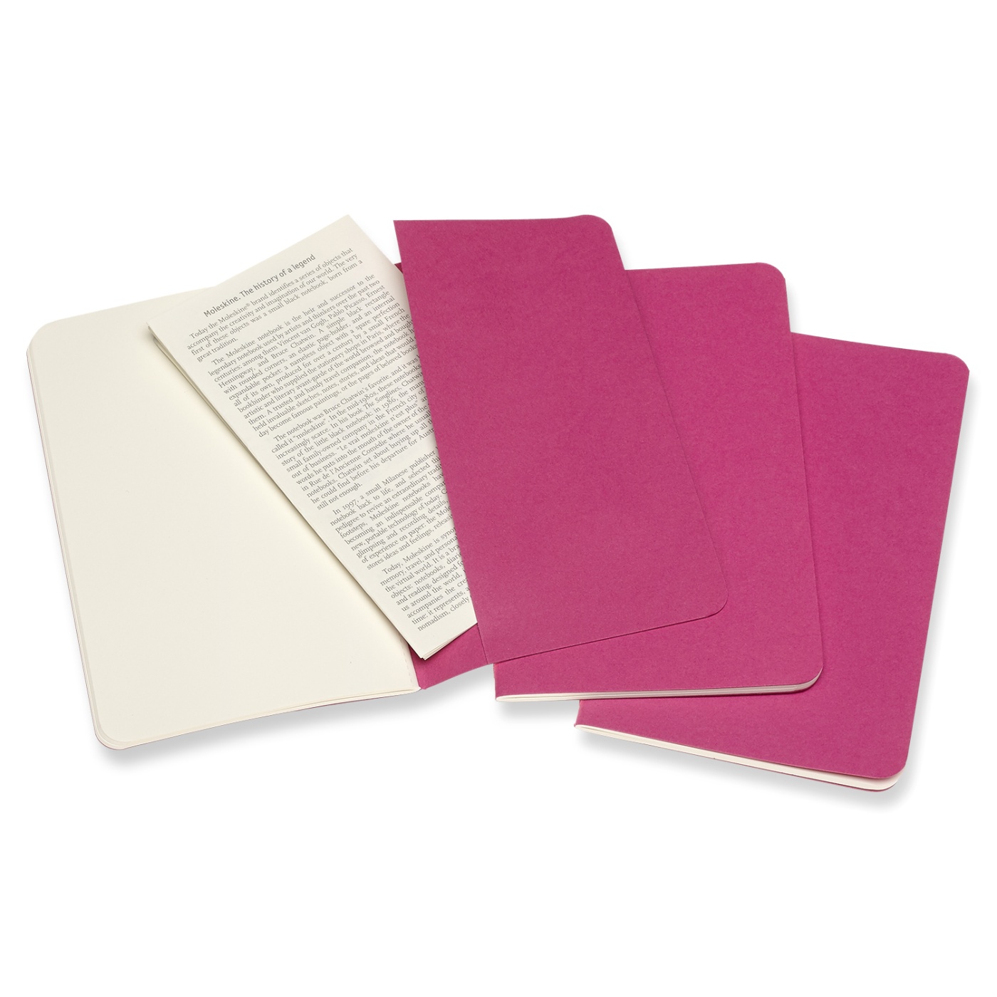 Cahier Pocket Pink Plain i gruppen Papper & Block / Skriva och anteckna / Skrivblock och häften hos Pen Store (100332)