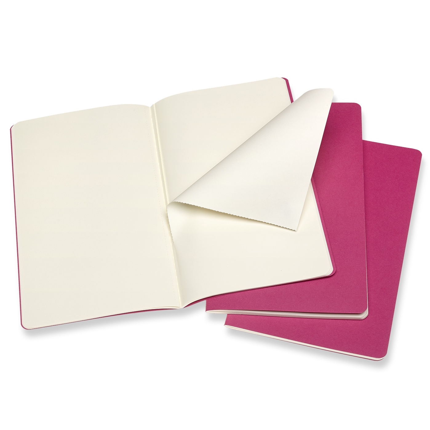 Cahier Large Pink Plain i gruppen Papper & Block / Skriva och anteckna / Skrivblock och häften hos Pen Store (100333)