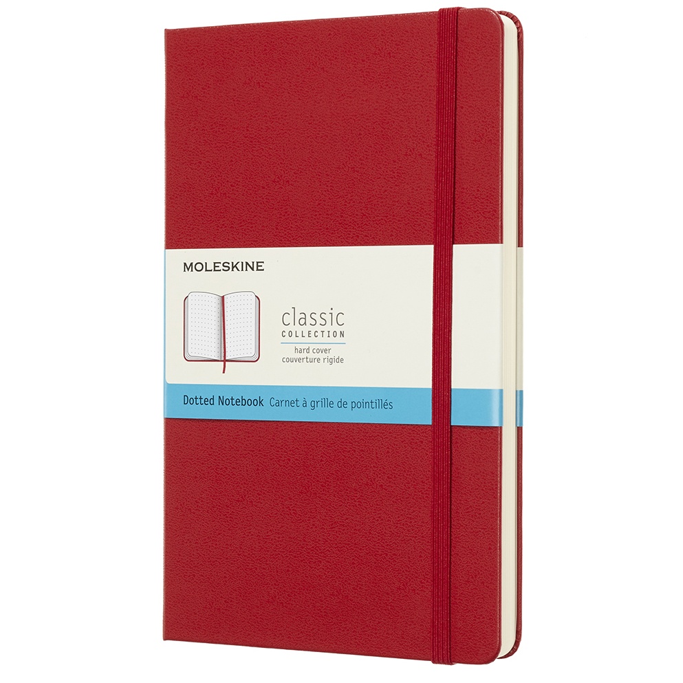 Classic Hardcover Large Red i gruppen Papper & Block / Skriva och anteckna / Anteckningsböcker hos Voorcrea (100355_r)