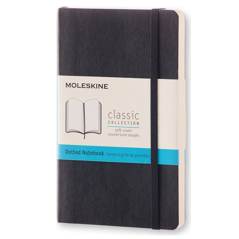 Classic Soft Cover Pocket Black i gruppen Papper & Block / Skriva och anteckna / Anteckningsböcker hos Pen Store (100365_r)