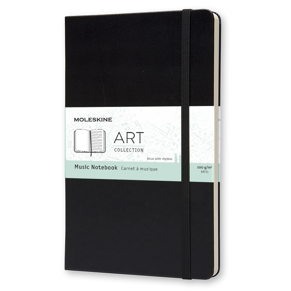 Moleskine Music Notebook ART collection Large Black