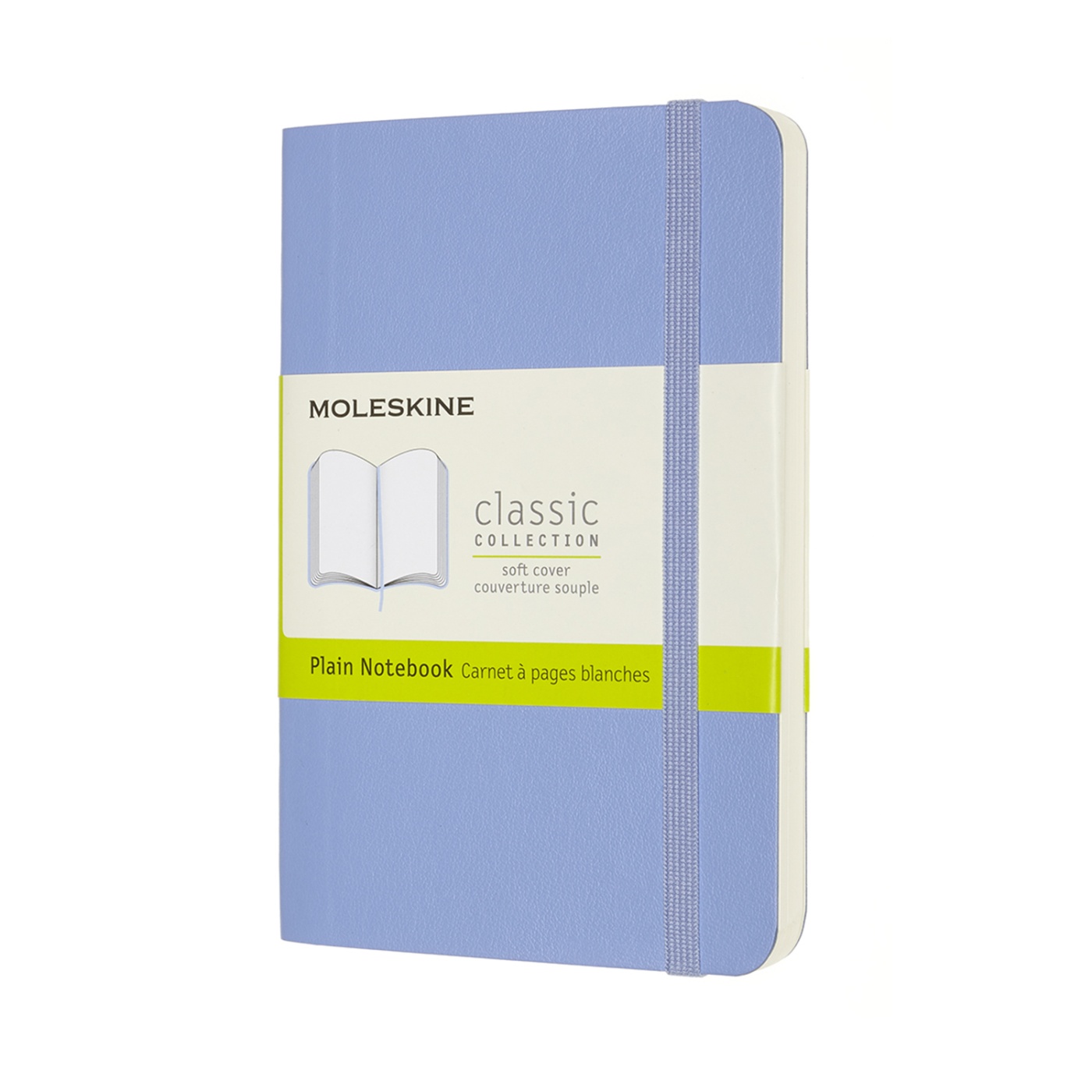Moleskine Classic Soft Cover Notebook Pocket Hydrangea Olinjerad