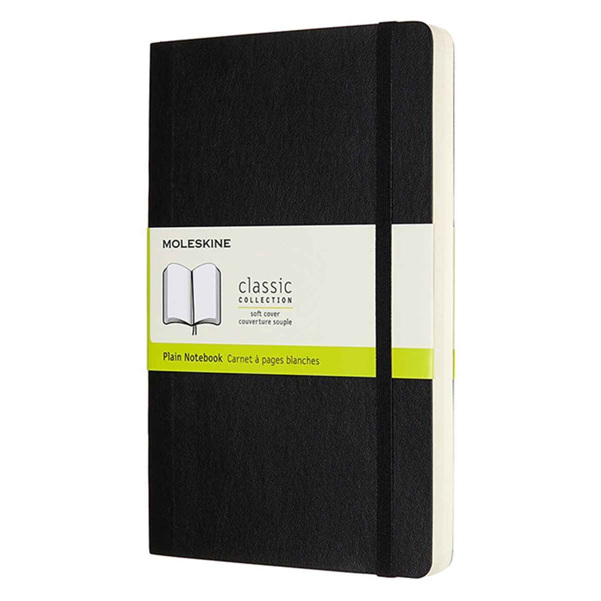 Moleskine Classic Soft Cover Notebook Expanded Black Dotted