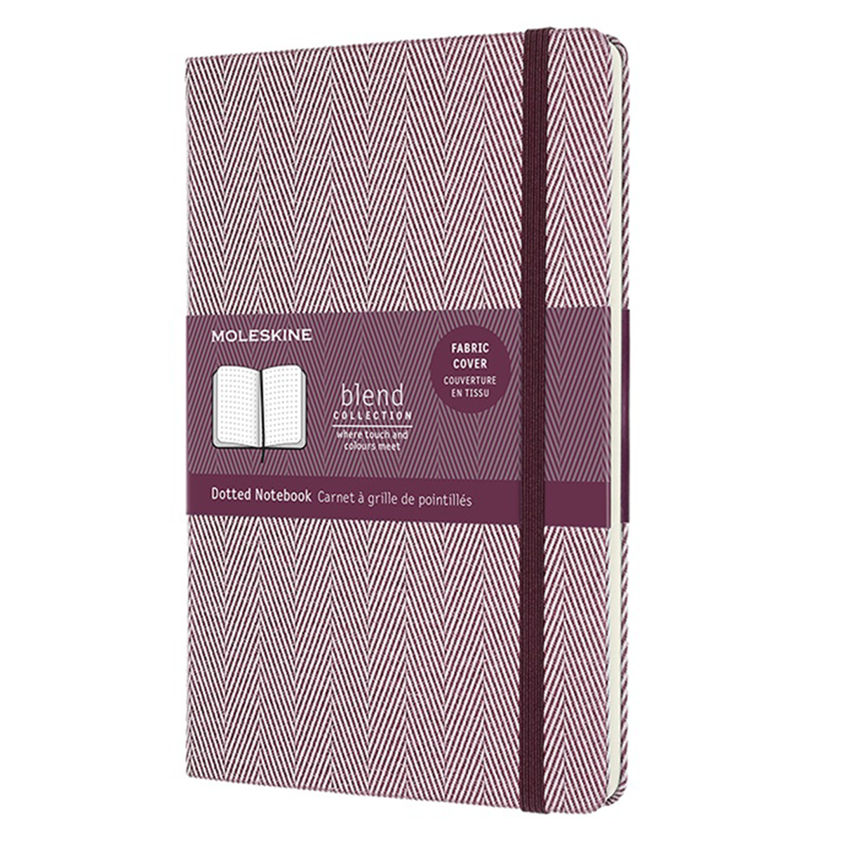 Blend Hardcover Large Purple i gruppen Papper & Block / Skriva och anteckna / Anteckningsböcker hos Pen Store (100448_r)