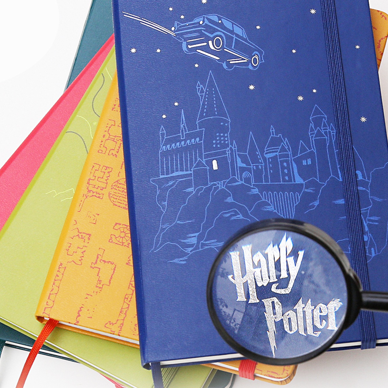 Hard Cover Large Harry Potter Blue i gruppen Papper & Block / Skriva och anteckna / Anteckningsböcker hos Pen Store (100465)