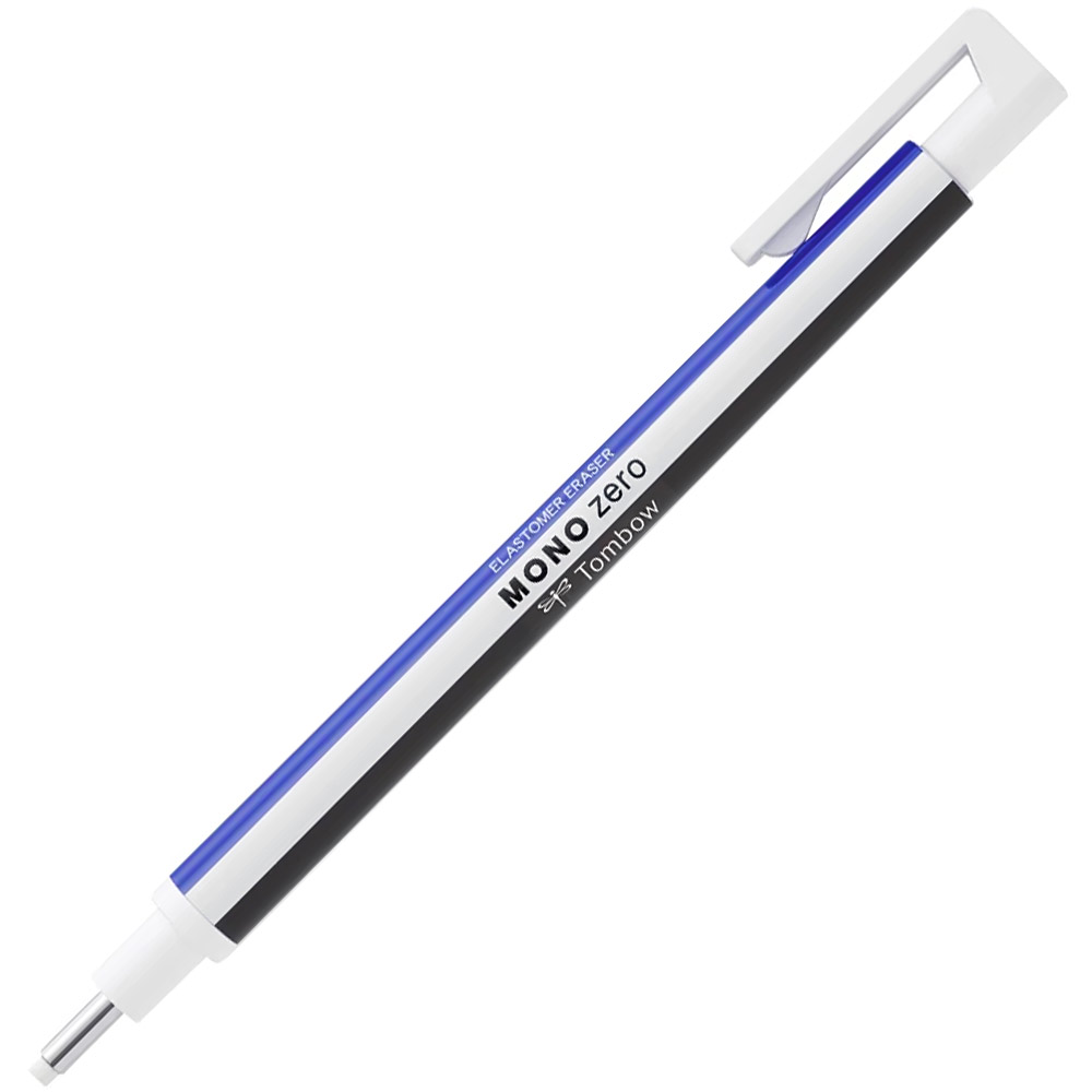 Tombow Mono Zero Raderpenna Rund Vit