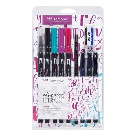 Produktfoto för Tombow Hand Lettering set Advanced