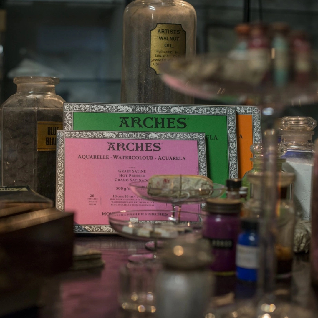 Akvarellblock HP hellimmat 300g 31x41 cm