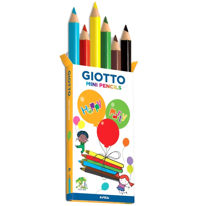 Partyset Mini-färgpennor x 10 (3 år+) i gruppen Kids / Barnpennor / Färgpennor för barn hos Pen Store (101589)