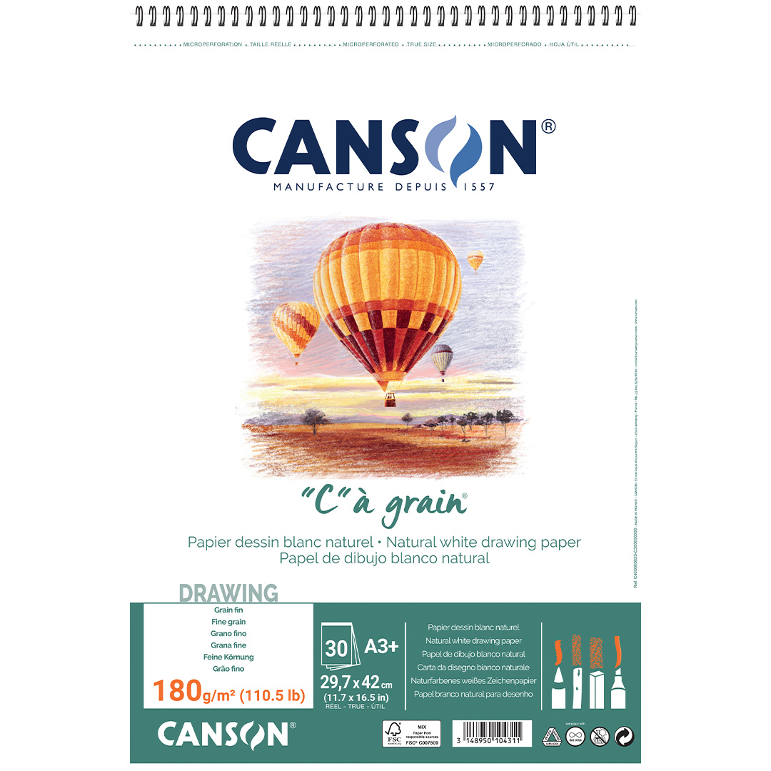 Canson C grain