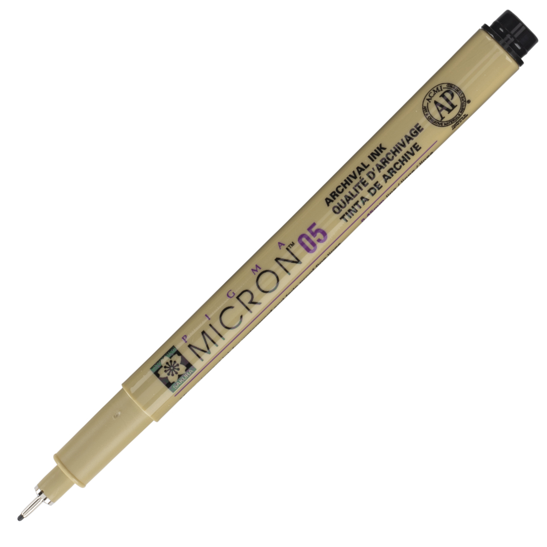 Sakura Pigma Micron Fineliner 05 Brown 12