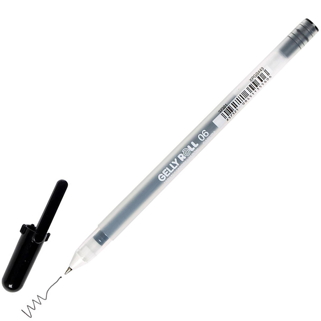 Sakura Gelly Roll Basic Black | Pennor - Skriva - Gelpennor | HobbyPyssel