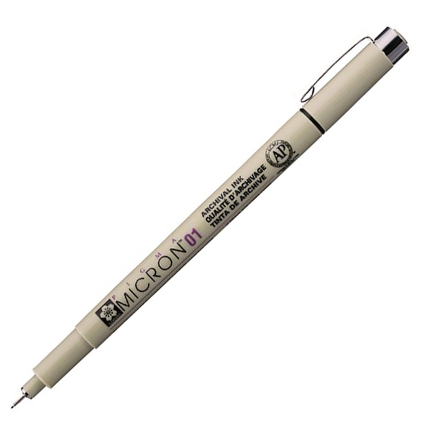 Sakura Pigma Micron Fineliner 01 117-Sepia