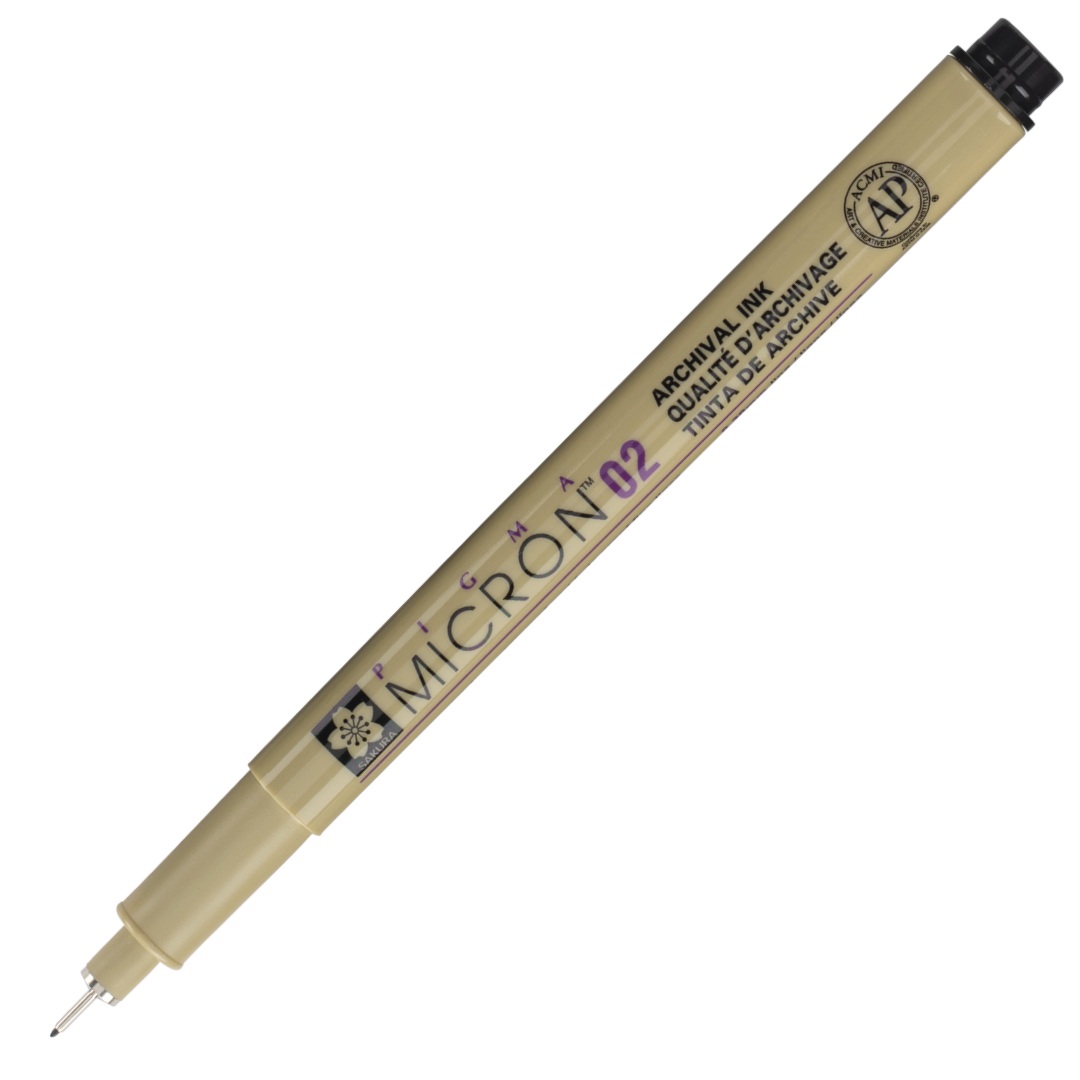 Sakura Pigma Micron Fineliner 02 Black