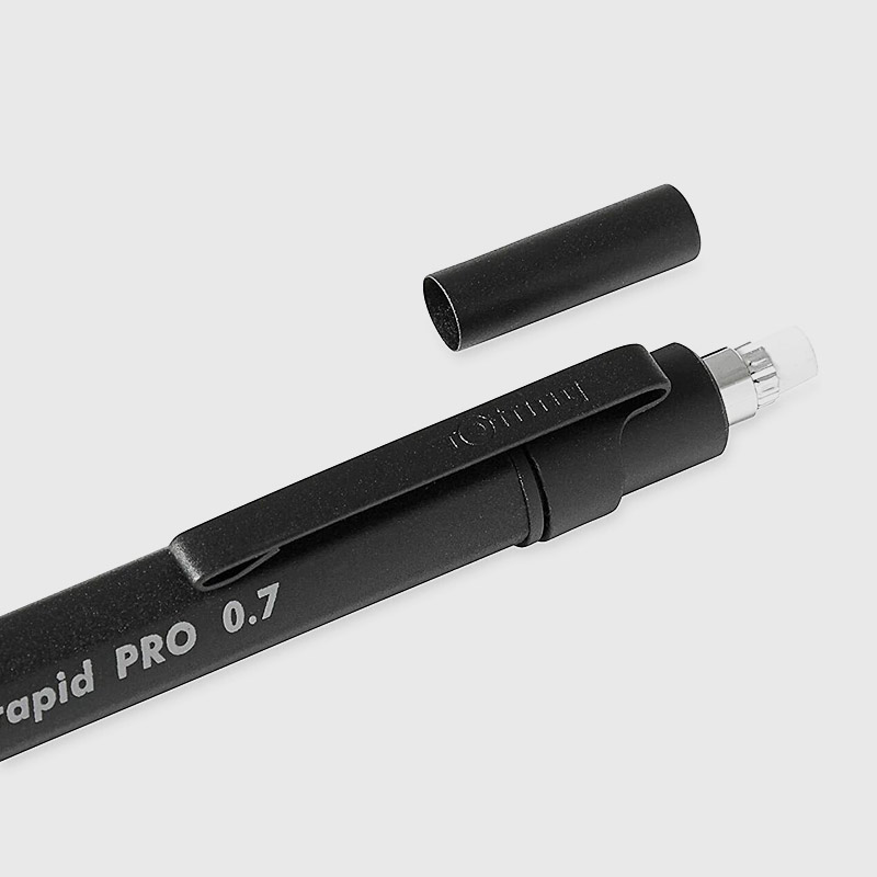 Rapid Pro Stiftpenna 0,7 Svart i gruppen Pennor / Märkning och kontor / Kontorspennor hos Pen Store (104725)