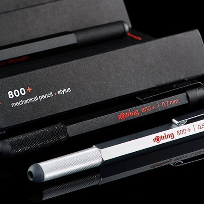 800+ Stiftpenna 0.5 Silver i gruppen Pennor / Märkning och kontor / Kontorspennor hos Pen Store (104820)