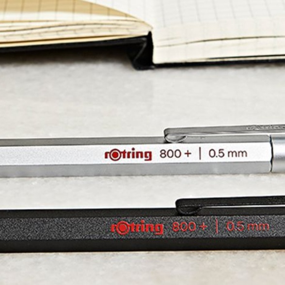 800+ Stiftpenna 0.5 Silver i gruppen Pennor / Skriva / Stiftpennor hos Pen Store (104820)