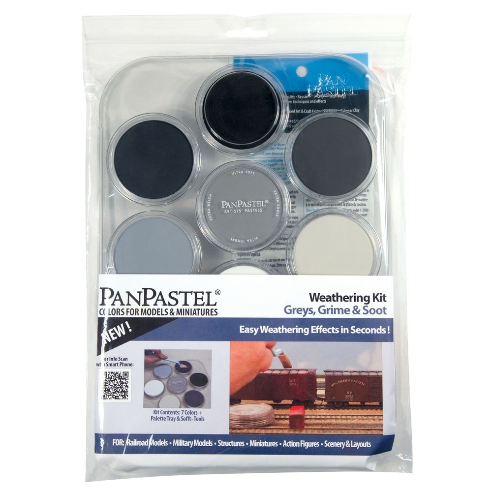 Weathering Kit - Greys i gruppen Konstnärsmaterial / Färger / Pastell hos Pen Store (106078)