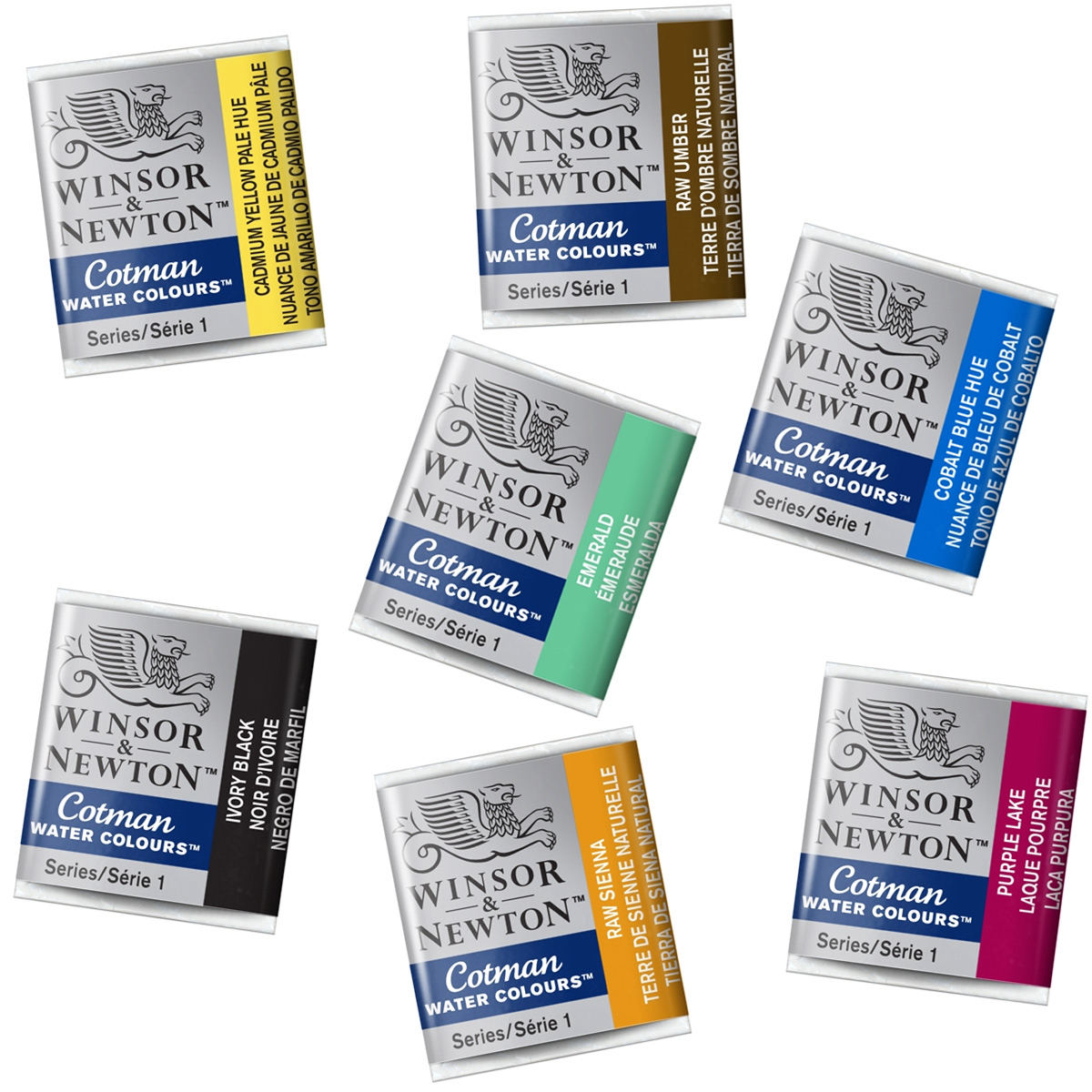 Winsor Newton Cotman Akvarellfärg 1/2-kopp Chinese white 150