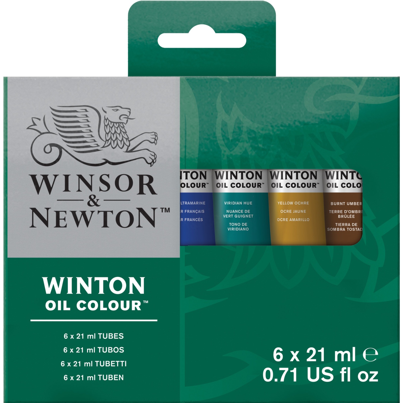 Winsor Newton Winton Oljefarg Tub Set 6 X 21 Ml Pen Store