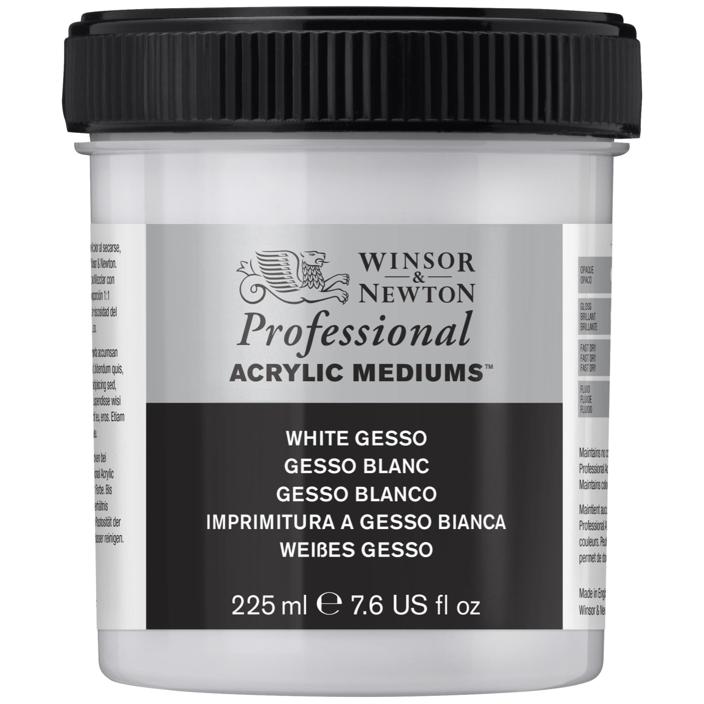 Winsor Newton Professional AA White Gesso 225 ml
