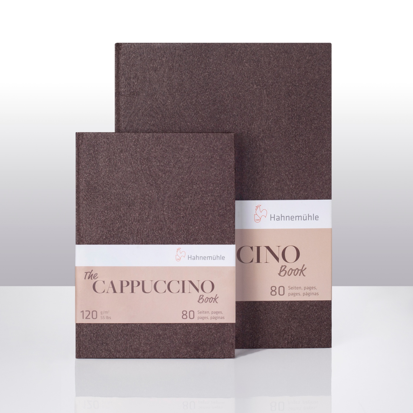 The Cappuccino Book A5 i gruppen Papper & Block / Konstnärsblock / Färgat papper hos Pen Store (107598)