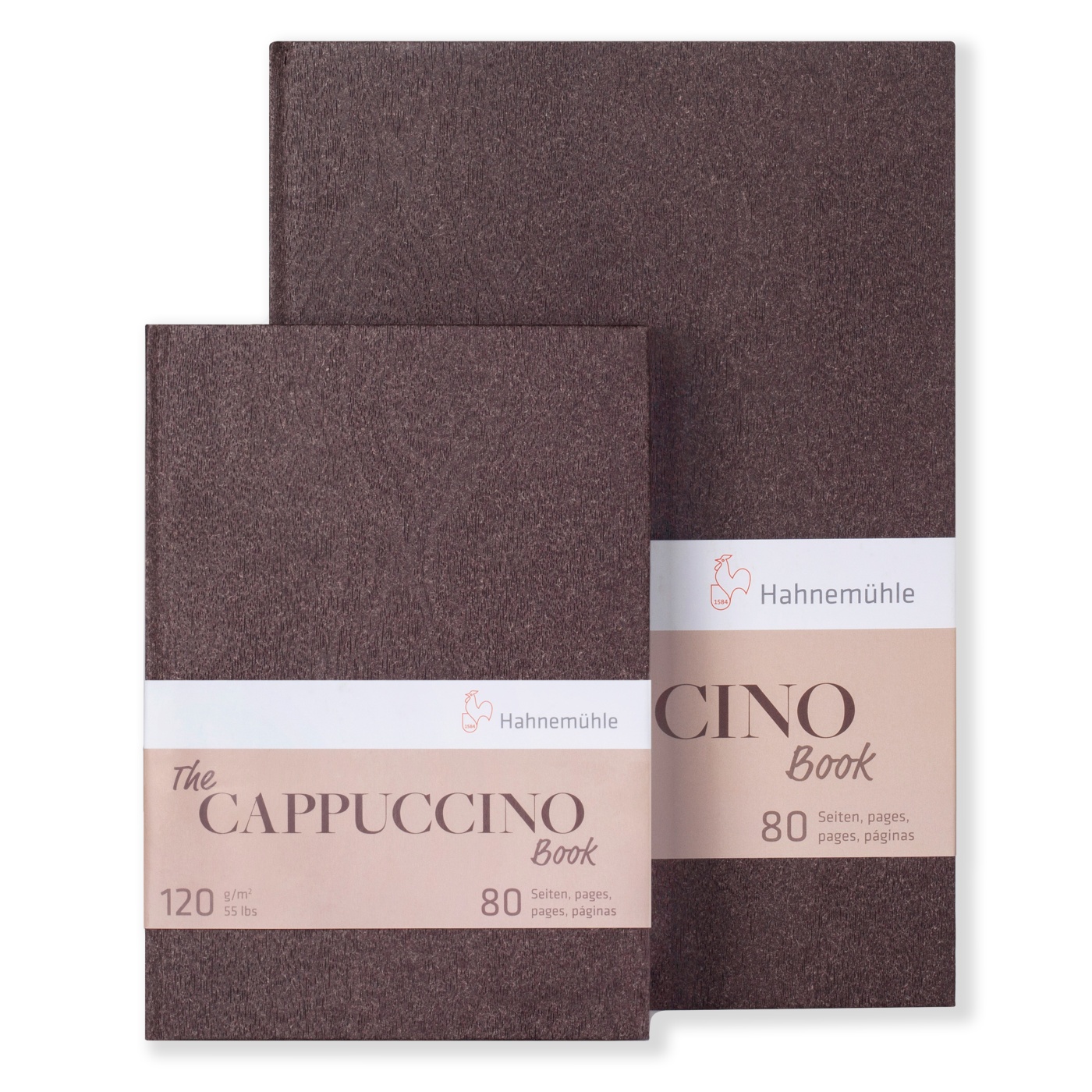 The Cappuccino Book A4 i gruppen Papper & Block / Konstnärsblock / Färgat papper hos Pen Store (107599)