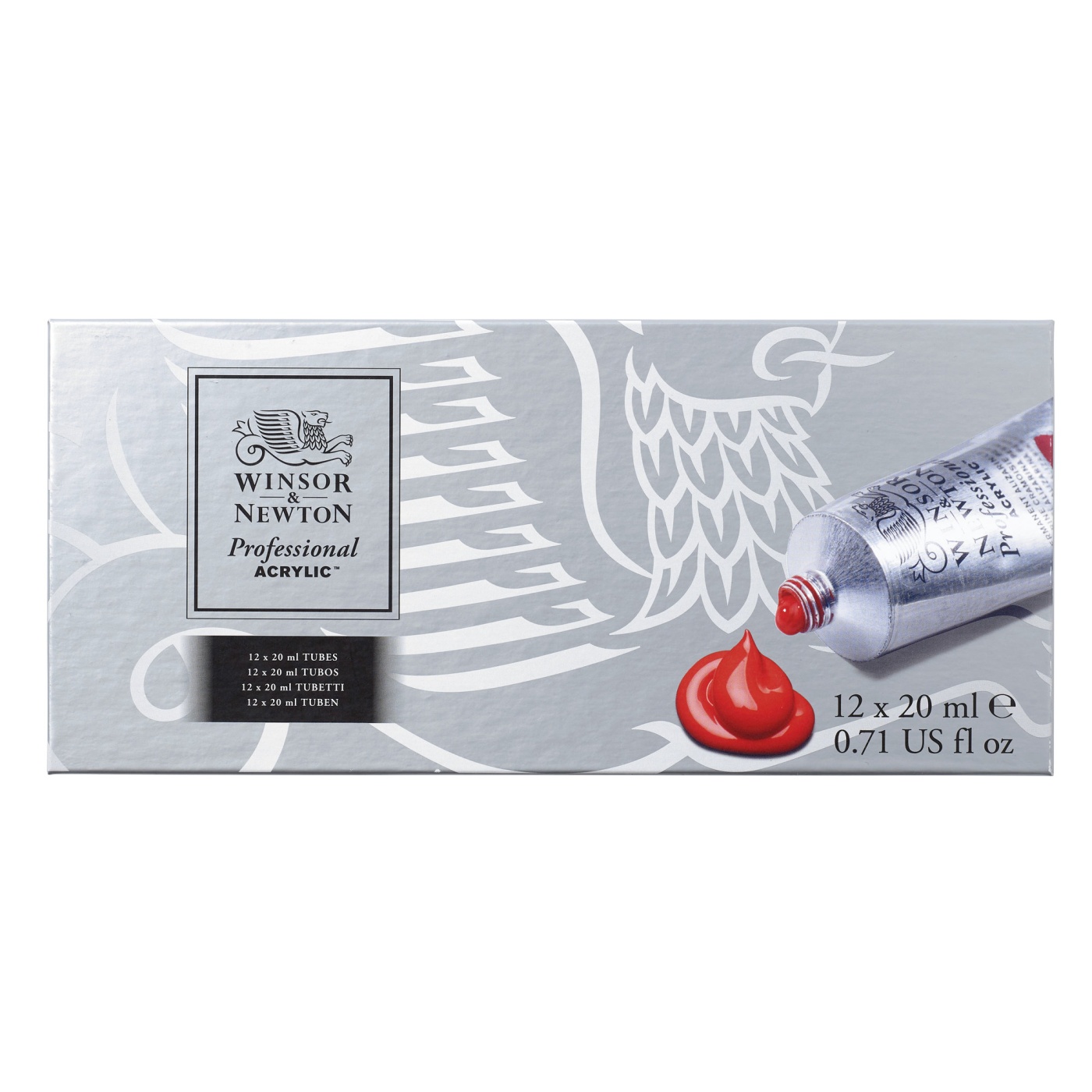Winsor Newton Akrylfärg Professional Tub 12 x 20 ml