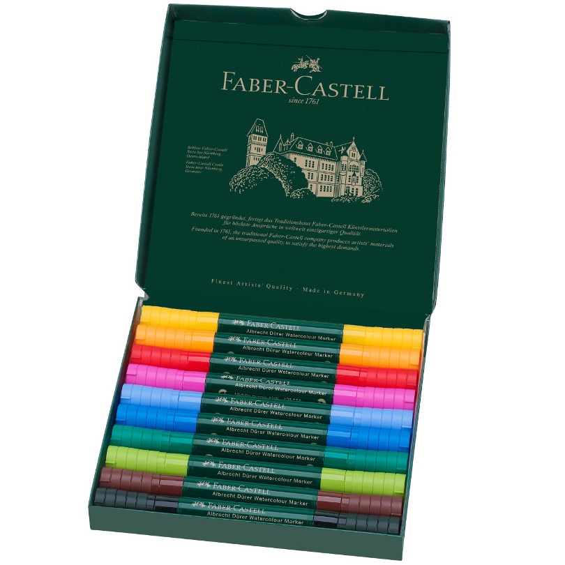 Faber-Castell Akvarellmarker Albrecht Dürer 10-pack