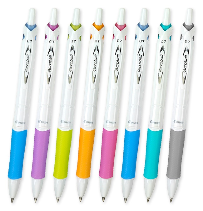 Pilot Acroball Pure White 1-0 Svart