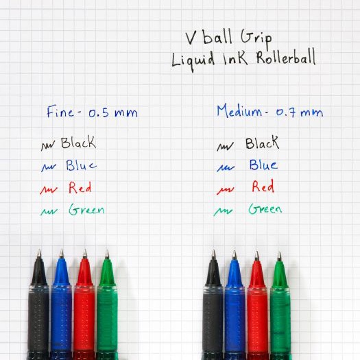 V-Ball Grip 07 i gruppen Pennor / Märkning och kontor / Kontorspennor hos Pen Store (109477_r)