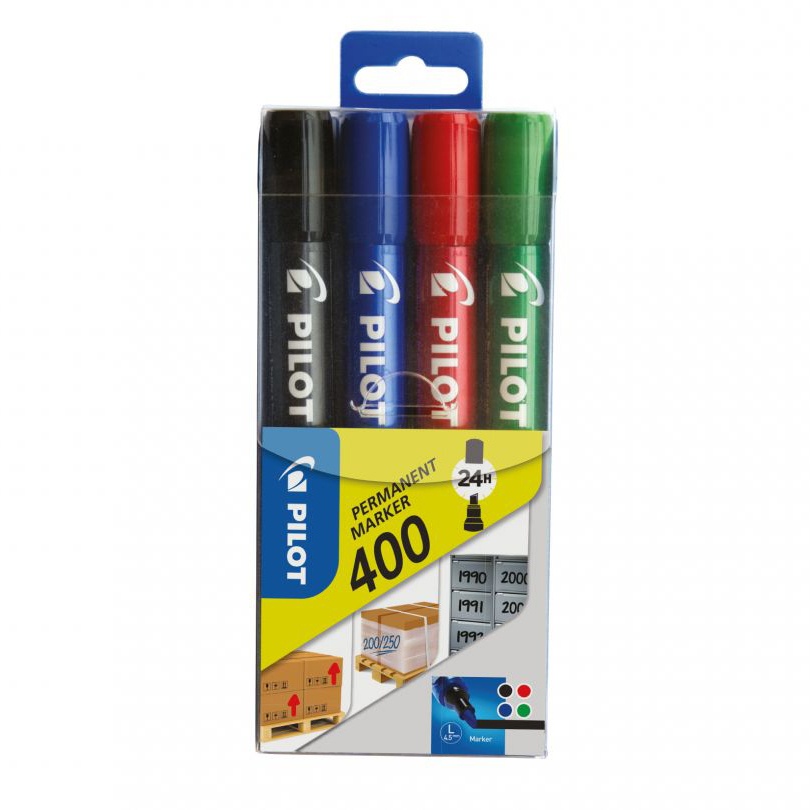 Pilot Permanent Marker 400 4-pack