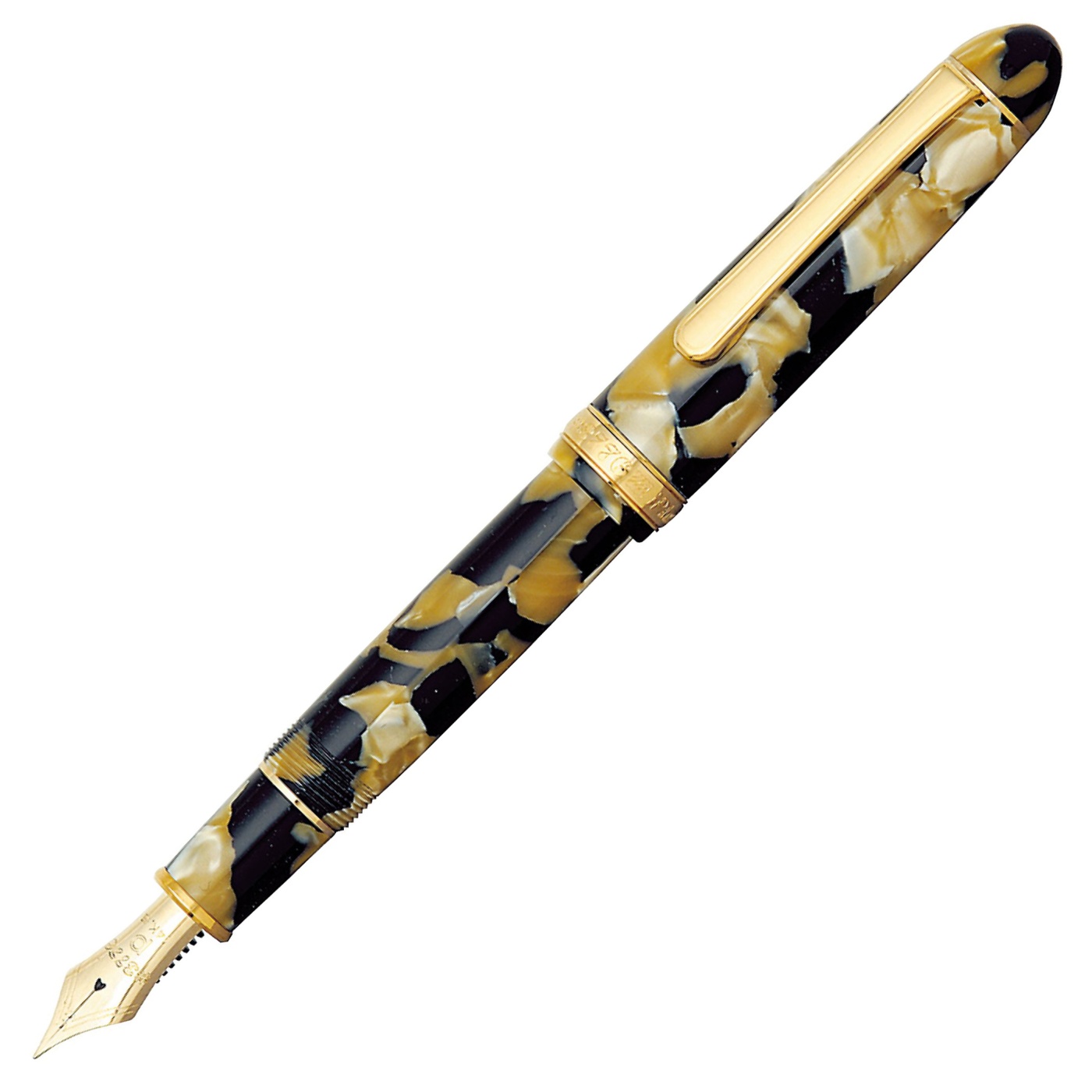 Platinum 3776 Century Reservoar Celluloid Calico Medium