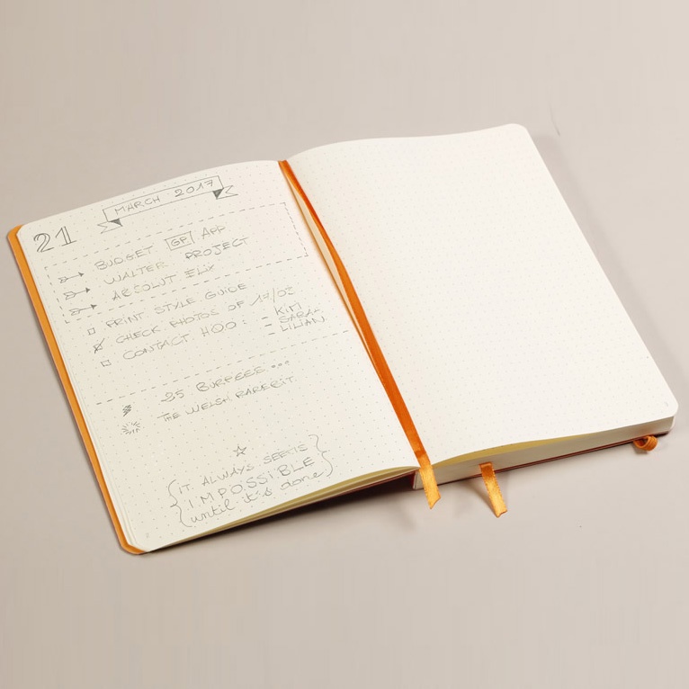 GoalBook A5 Dotted i gruppen Skapande & Hobby / Skapa / Bullet Journaling hos Pen Store (110251_r)