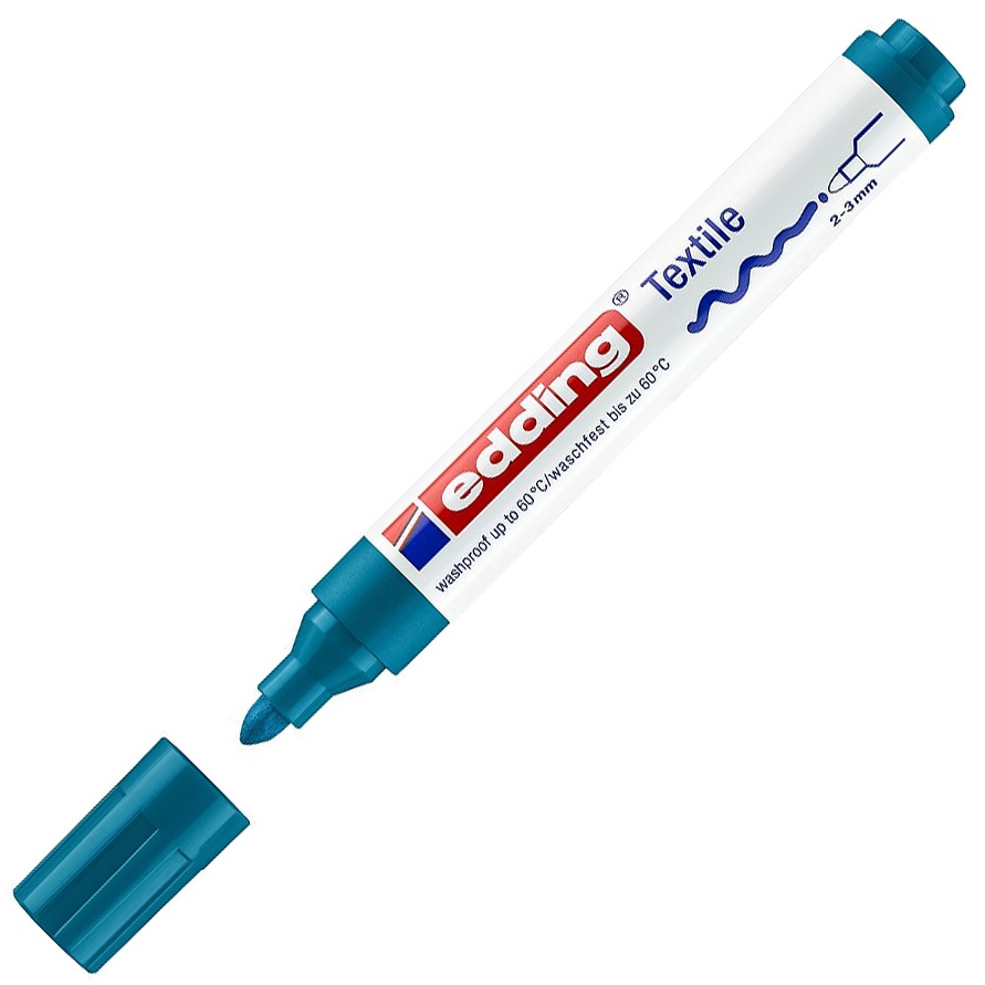 Edding 4500 Textilpenna 068 Neon Violet