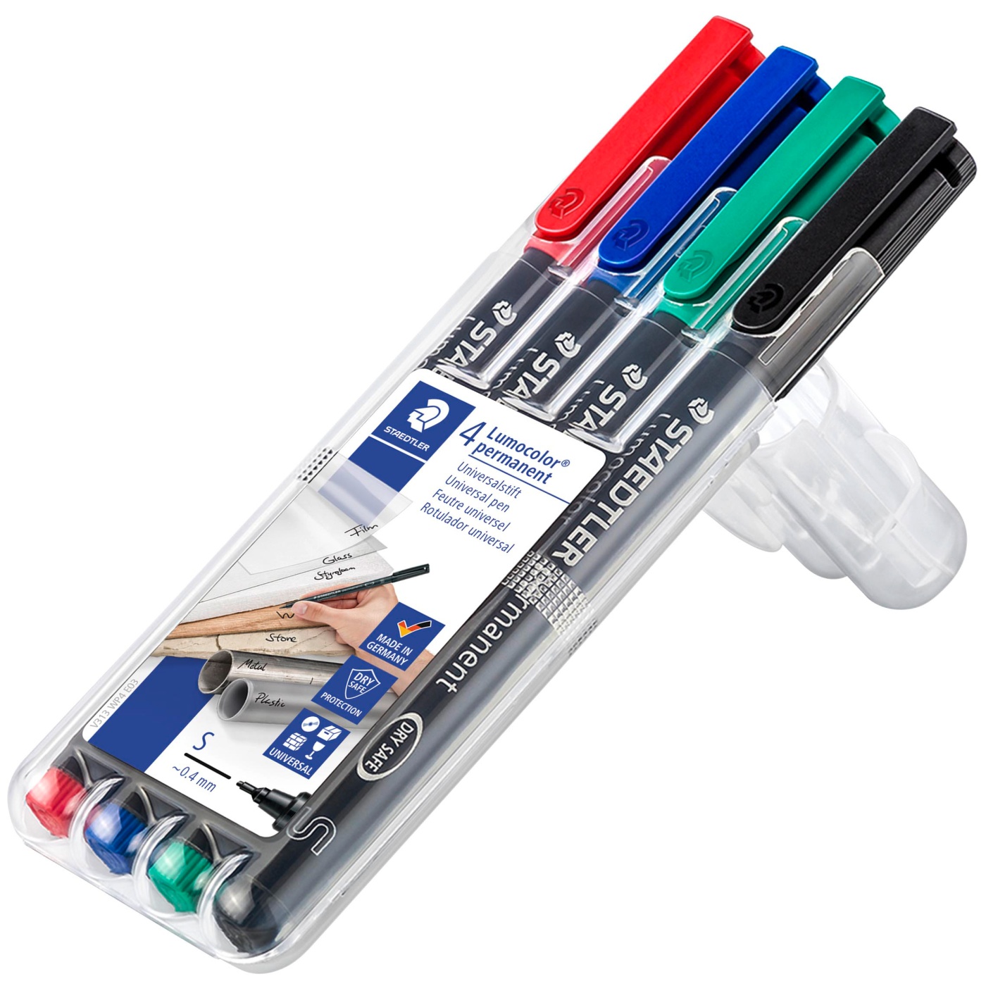 4-pack Lumocolor permanent Superfine i gruppen Pennor / Märkning och kontor / Märkpennor hos Pen Store (110759)