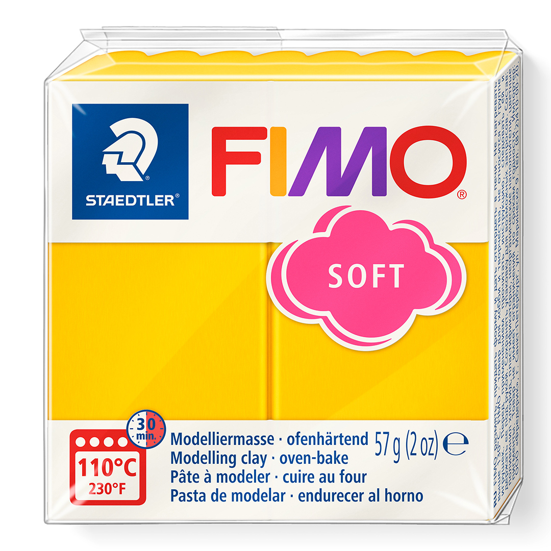 Staedtler FIMO Soft 56 g Fimolera Pacific Blue (37) | Skapande & Hobby - Skapa - Modellera - Ugnshärdande lera | HobbyPyssel