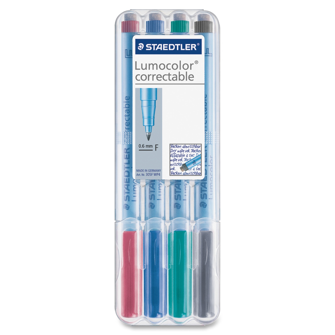 Staedtler 4-pack Lumocolor Correctable M