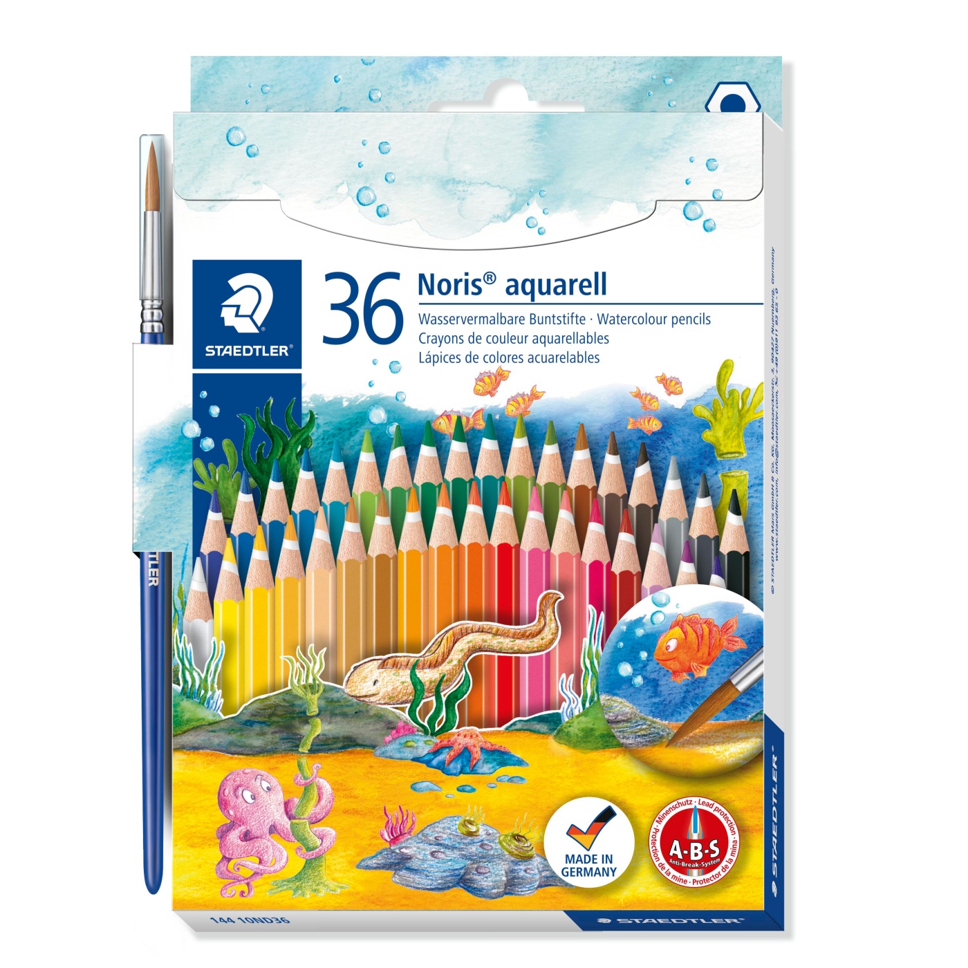 Staedtler Noris Club Akvarell 36-set