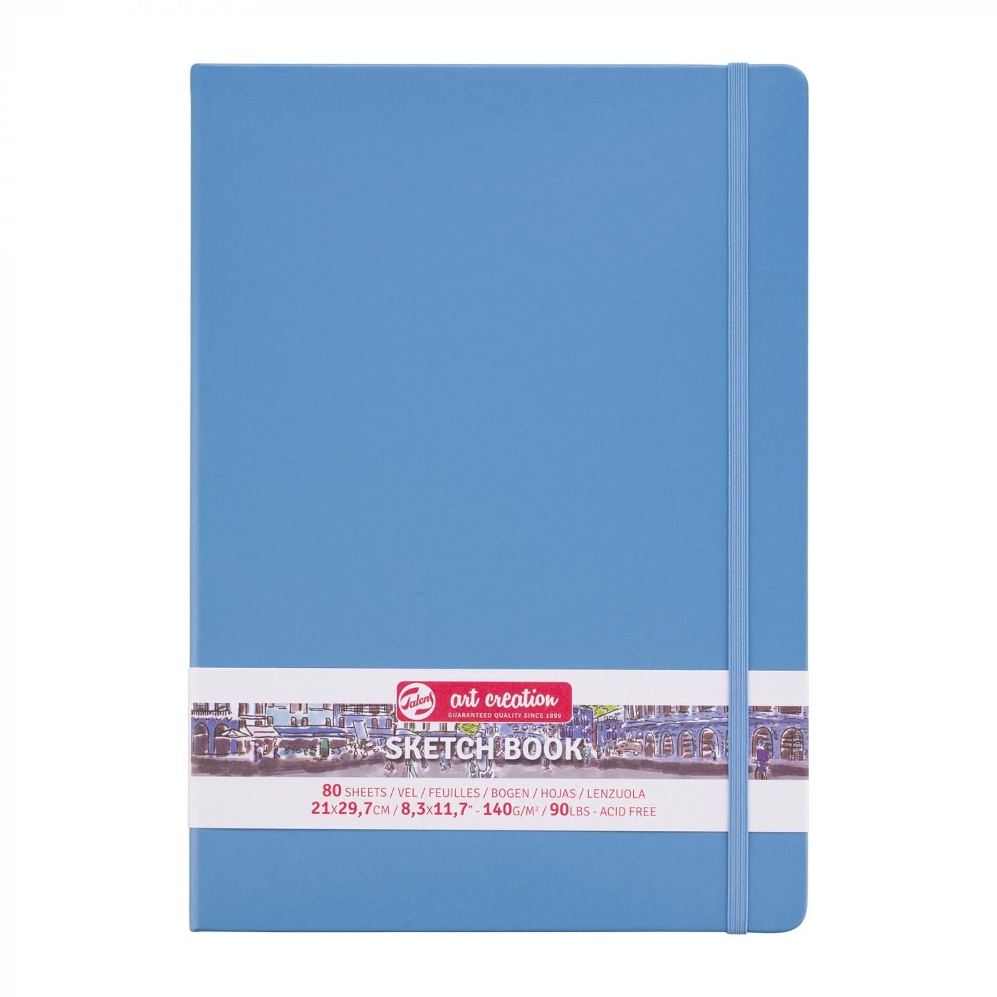 Sketchbook A4 Lake Blue i gruppen Papper & Block / Konstnärsblock / Skissböcker hos Pen Store (111767)