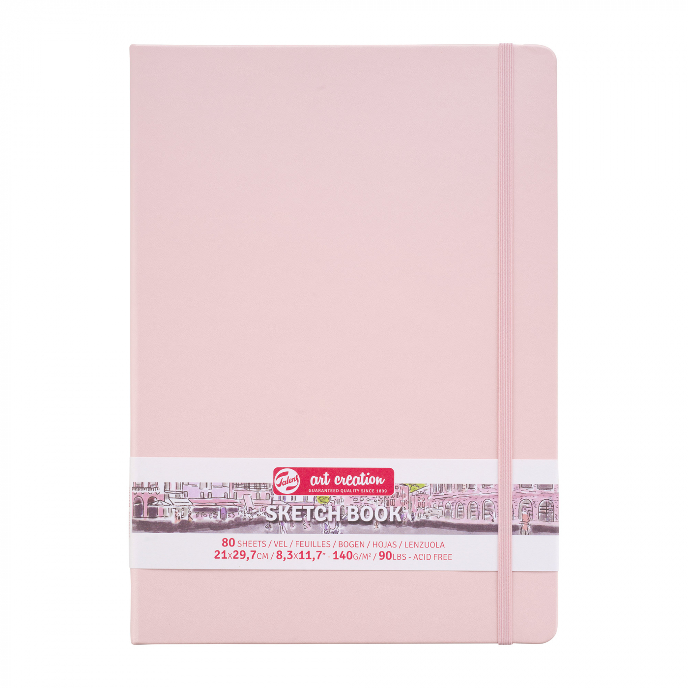 Art Creation Sketchbook A4 Pastel Pink