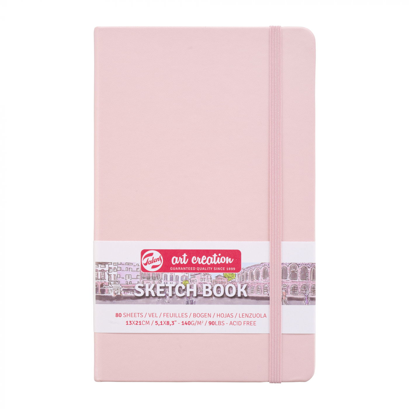 Art Creation Sketchbook Large Pastel Pink