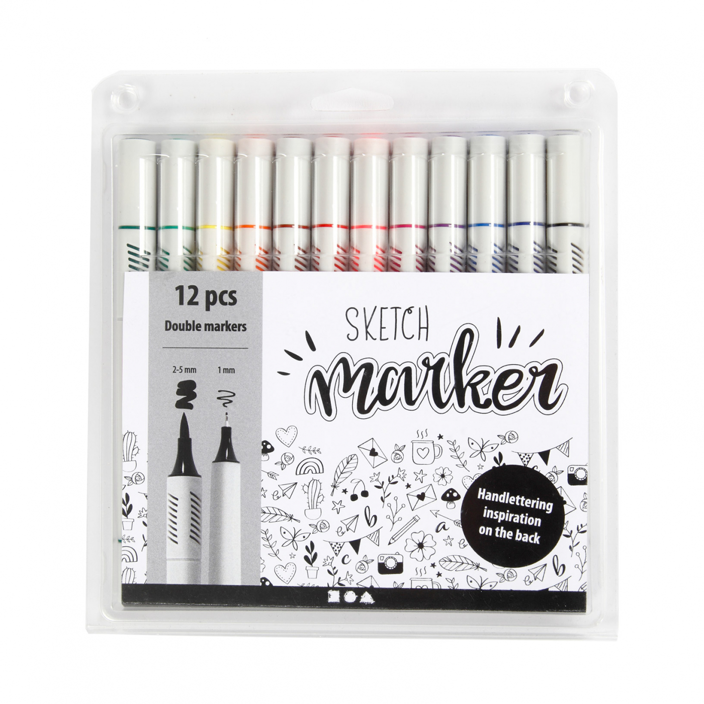 Creativ Company Sketch Marker Standard 12-set