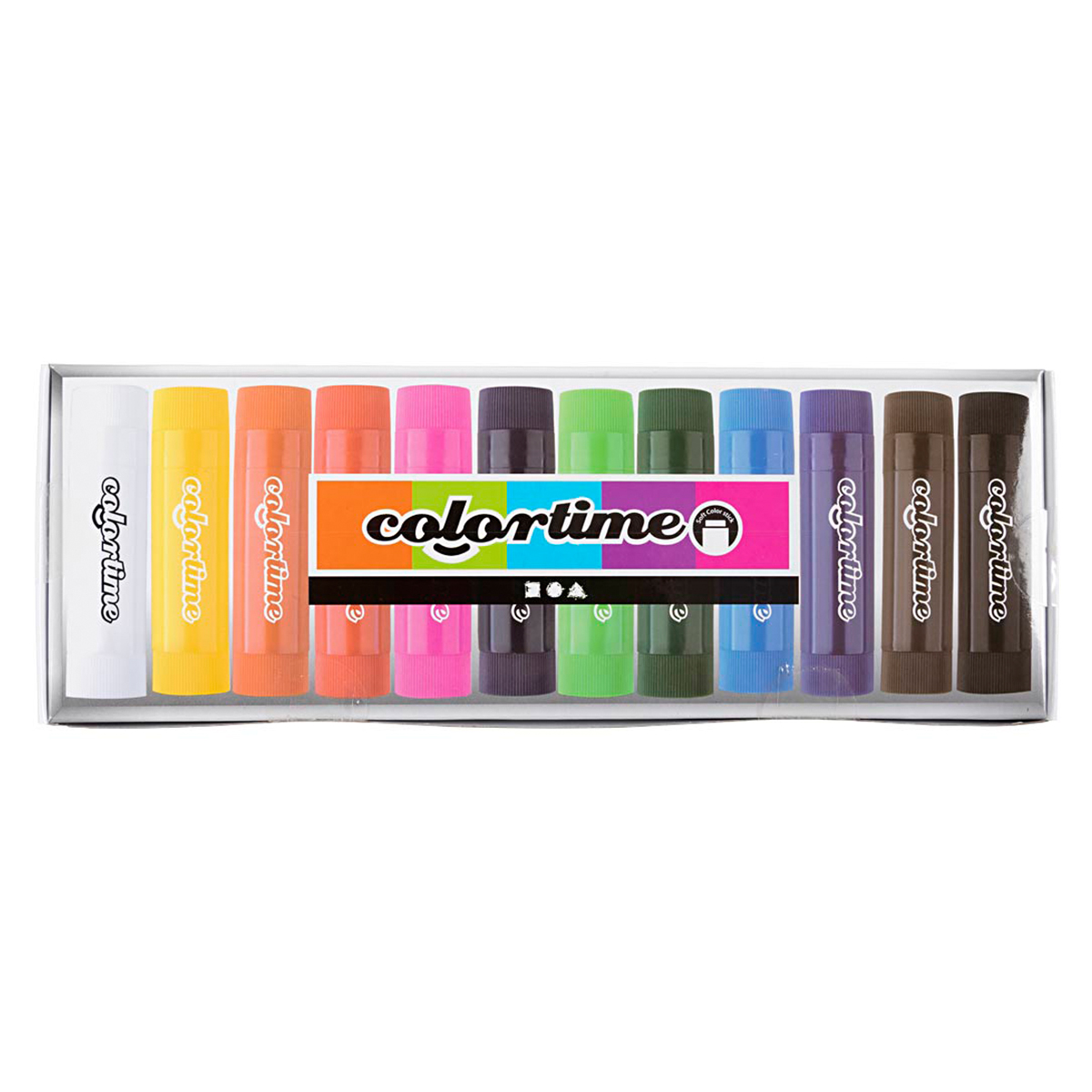 Creativ Company Skruvkritor 12-set