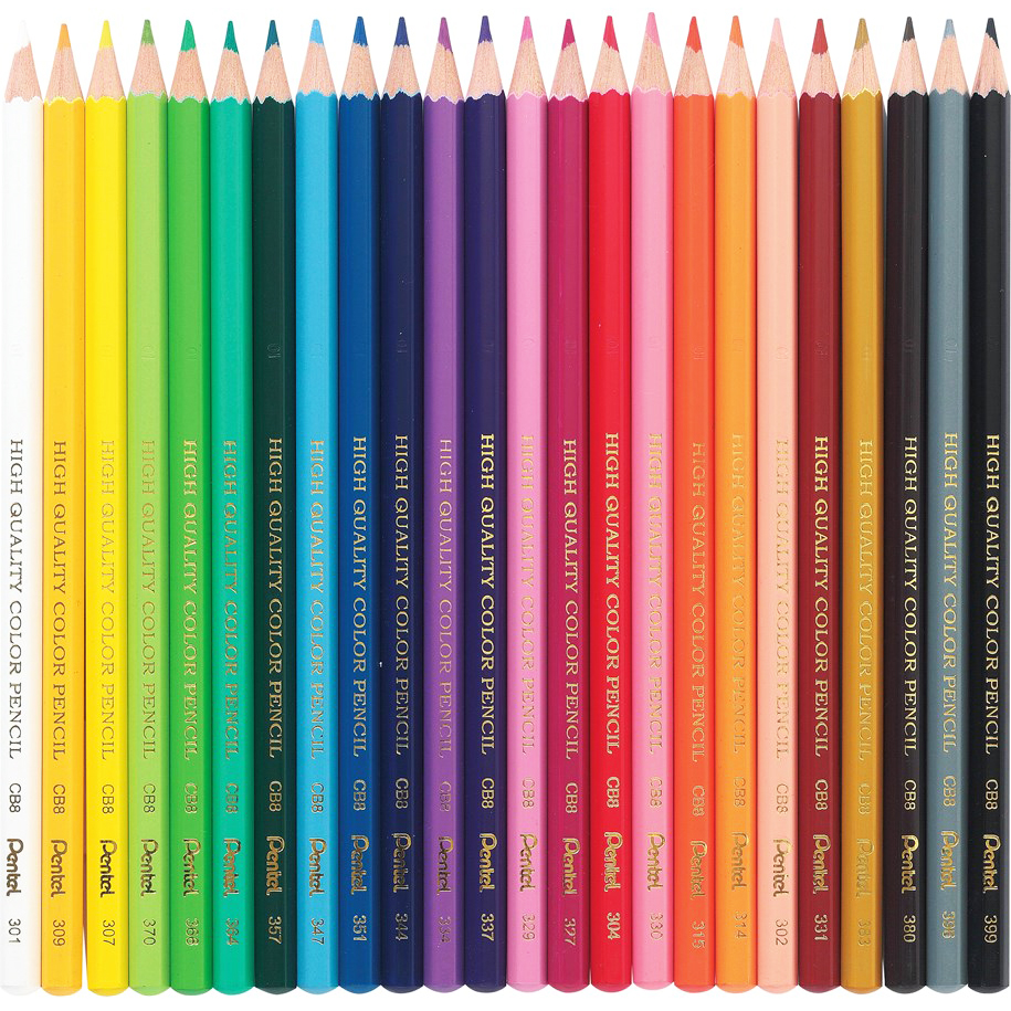 Färgpennor 24-set i gruppen Pennor / Konstnärspennor / Färgpennor hos Pen Store (112560)