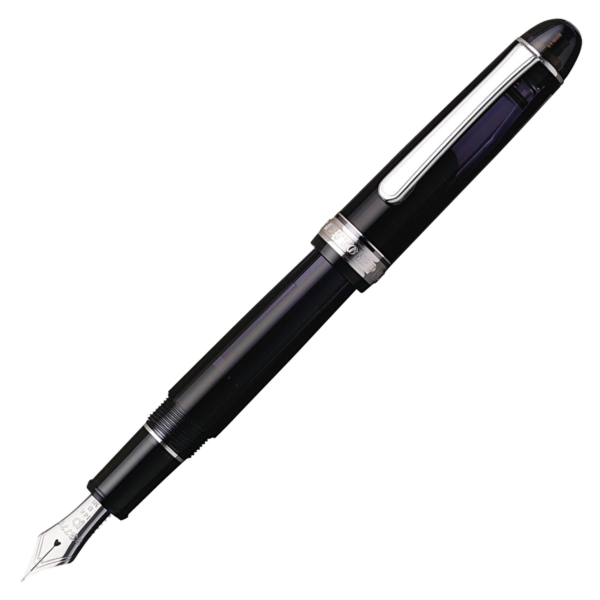 Platinum 3776 Century Reservoar Black Diamond Broad