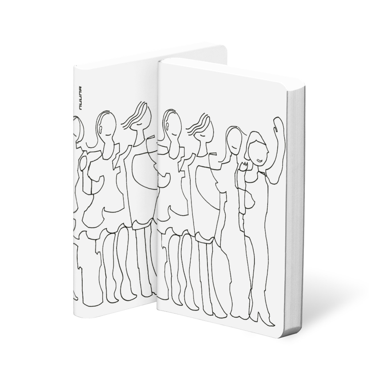 Notebook Graphic S - Friends i gruppen Papper & Block / Skriva och anteckna / Anteckningsböcker hos Pen Store (125455)