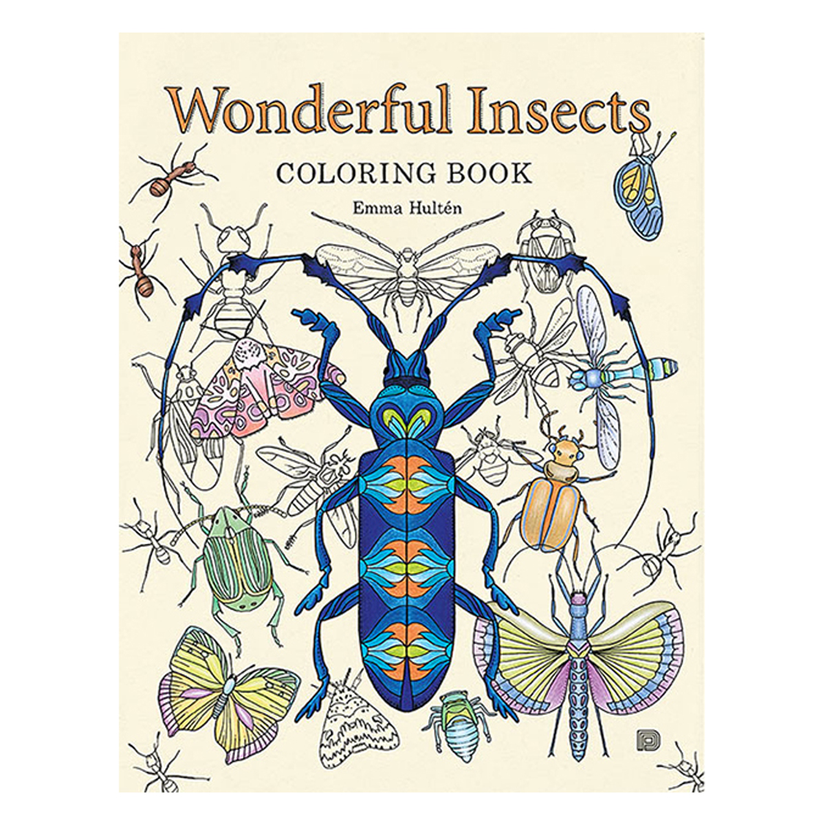 Wonderful Insects i gruppen Skapande & Hobby / Böcker / Målarböcker för vuxna hos Pen Store (125501)