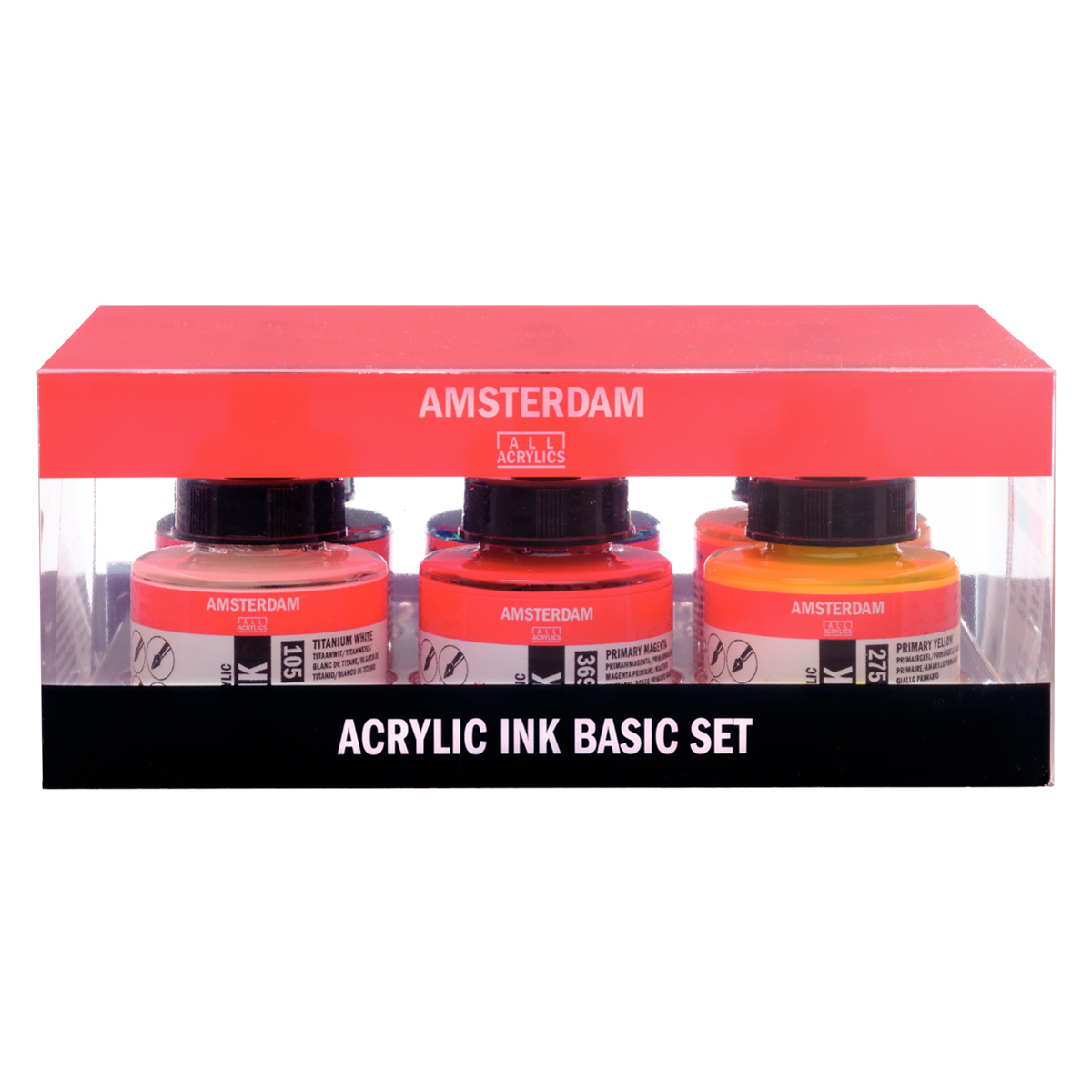 Amsterdam Acrylic Ink Basic set 6 x 30 ml