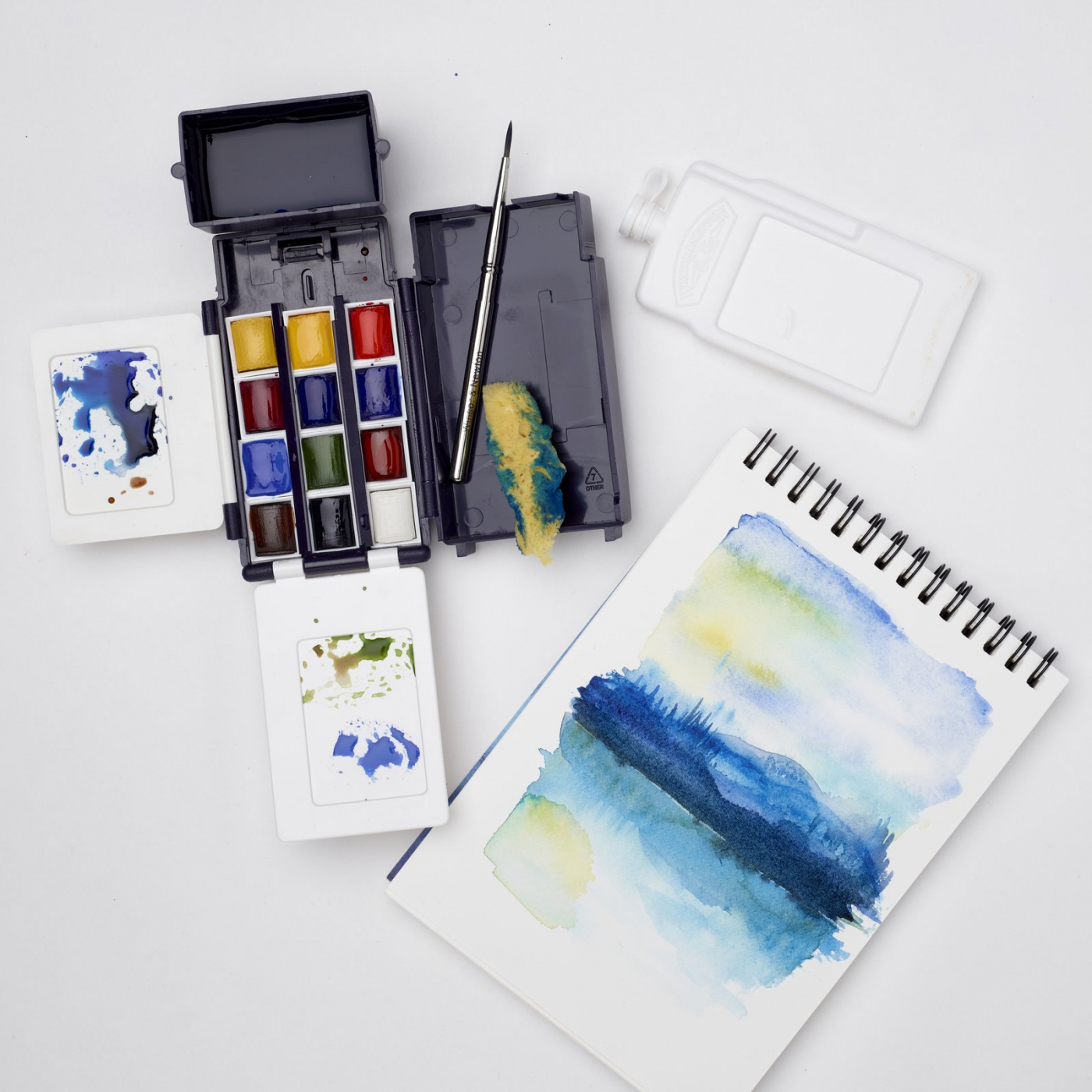 Cotman Akvarellset Field Pocket i gruppen Konstnärsmaterial / Färger / Akvarellfärg hos Pen Store (125830)